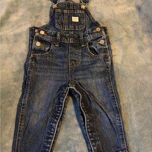 Old Navy Dark Blue Denim Kids Overalls